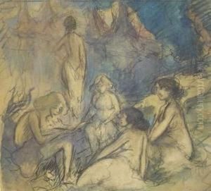 Femme Assises by Constantin Kousnetzoff