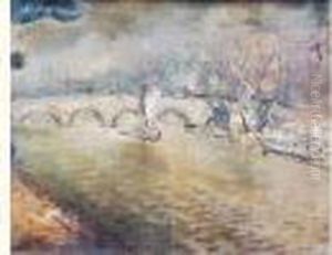 La Passerelle Des Arts by Constantin Kousnetzoff