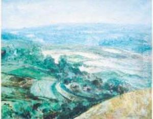 Paysage De La Vallee Du Belon by Constantin Kousnetzoff