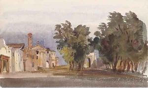 The Campo Vaccino, Rome by Harriet Cheney