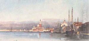The Chiesa di S. Giorgio Maggiore, from the Redentore, Venice by Harriet Cheney