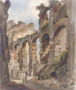 The Colosseum, Rome by Harriet Cheney