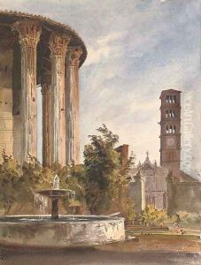 The gardens of the Palazzo Cenci-Bolognetti, Rome by Harriet Cheney
