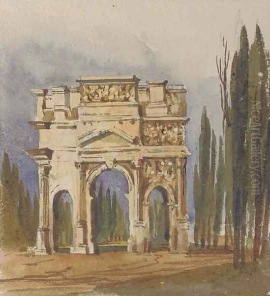 The Triumphal Arch of Orange, Avignon - view 1