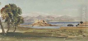 View of Antibes, Cate d'Azur by Harriet Cheney
