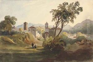 View of Paullo, near Milan by Harriet Cheney