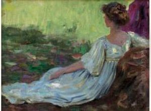 Sieste A La Campagne by Leopold-Francois Kowalsky
