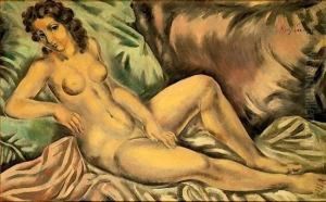Femme Nue Allongee by Sei Koyanagui