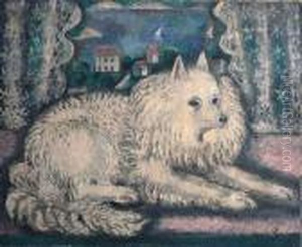 Sei. "chien Couche" - view 1