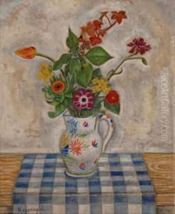 Pichet Fleuri, Circa 1930