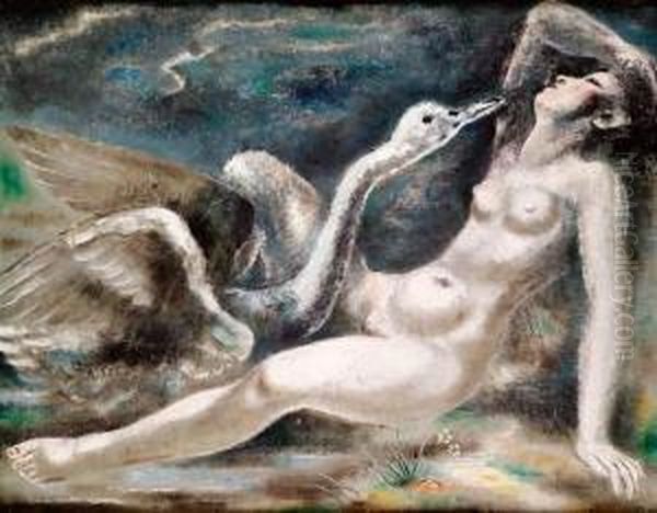 Leda Et Le Cygne, Circa 1935 - view 1