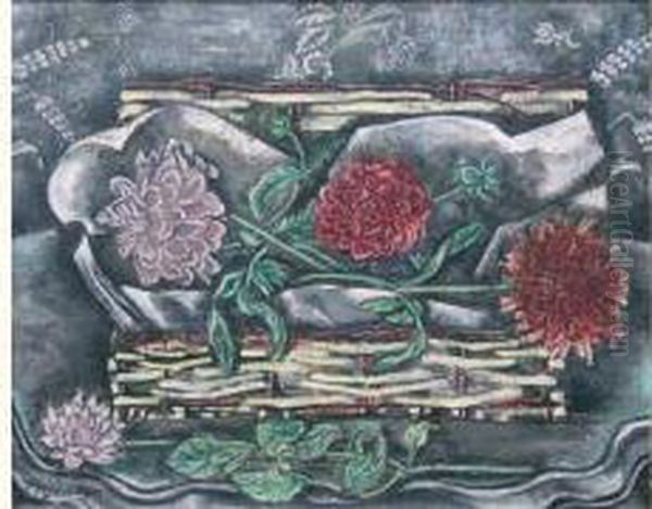 Fleurs Dans Un Panier - view 1