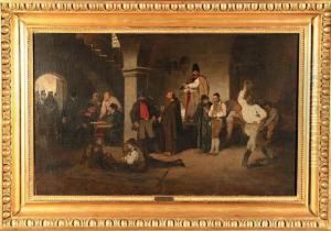 Scena W Wiezieniu by Anton Kozakiewicz