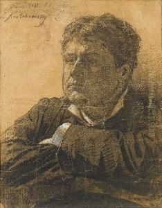 Portrait Of A Gentleman by Josif Evstaf'Evic Krackovskij