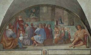 The Sermon of St. Antoninus by Lorenzo Cerrini