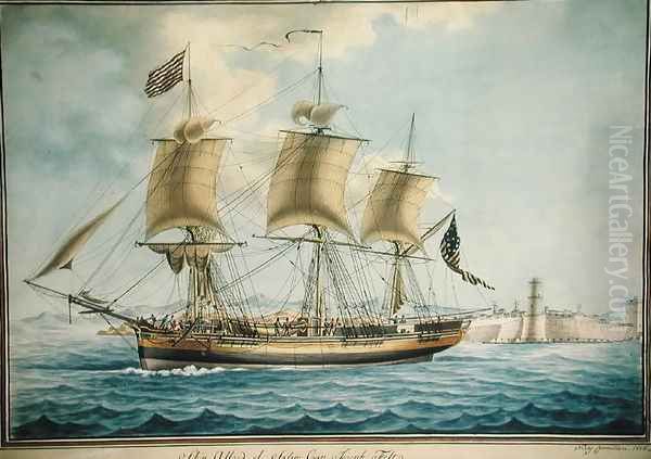 Ship Alfred of Salem, 1806 - view 1