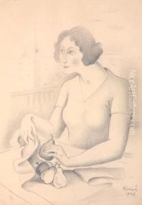 Zena S Hruskami by Jaroslav Kral