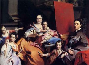 Self-Portrait With The Family