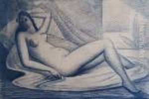 Lezici Divci Akt by Jaroslav Kral