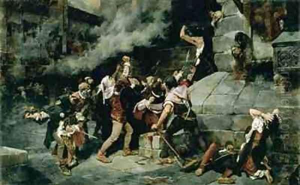 At the Feet of the Saviour Slaughter of the Jews in the Middle Ages - view 1