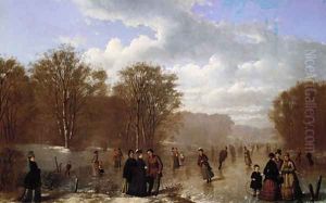 Skating on the Wissahickon by Johan Mengels Culverhouse