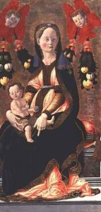 Madonna and Child, c.1450 by Giovanni di Francesco del Cervelliera