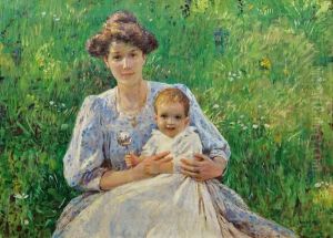 Mutter Und Kind by Johann Viktor Kramer
