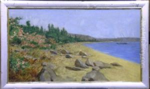 The Sea Of Genezarteth by Johann Viktor Kramer