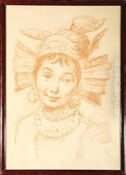 Portret Janiny Karlenskiej W Kostiumie Azy Z Chaty Zawsia - view 1
