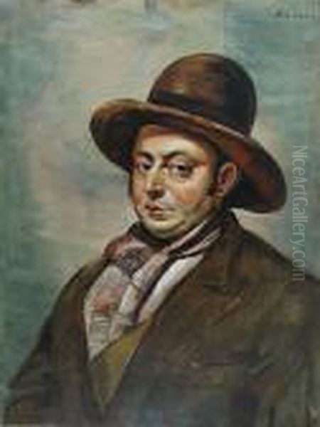 Mezczyzna W Meloniku (portret Mateo Hernandeza?) - view 1