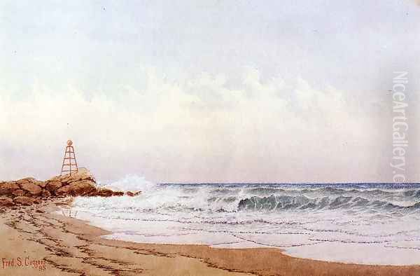 Breakwater at Low Tide - view 1