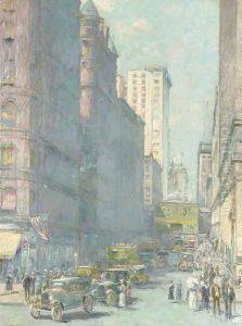 In the Loop, Chicago by William Clusmann