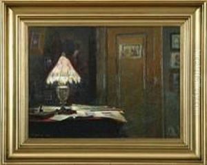 Interior From A Studie by Fritz Kraul