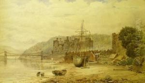 The Shore And Castle At Conway