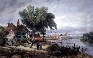 View of the Thames near Sonning by William Carter