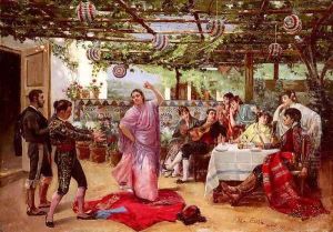Patio Andaluz (Andalusian Patio) by M. Crespo