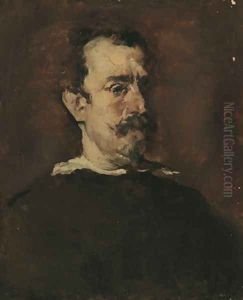 Portrait study by J. Frank Currier