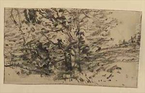 Study of Trees 3 by J. Frank Currier