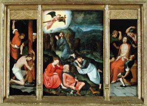 Triptych by Marcellus Coffermans