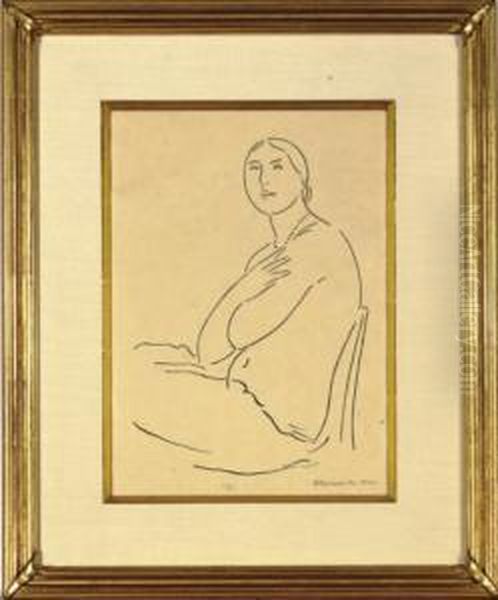 Seated Lady - view 1