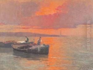 Pescatori Siciliani Al Tramonto Pescatori Siciliani Al Tramonto