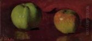 A Study Of Apples; And A Wooded Path