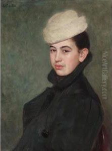 Portrait Bust Of A Young Woman