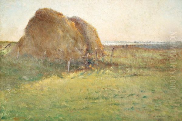 Halmstackar - view 1