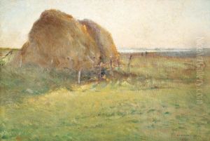 Halmstackar by Nils Kreuger