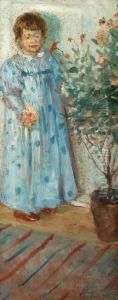 Bessie By The Chrysanthemum