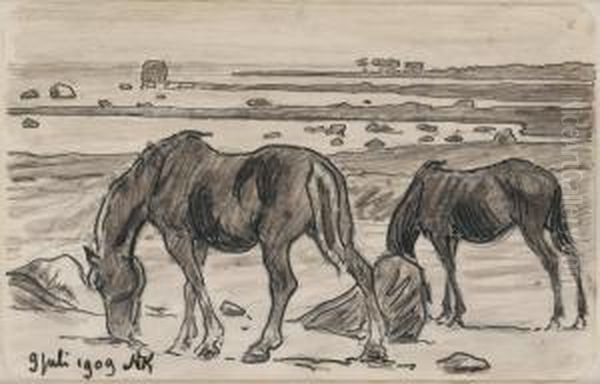 Betande Hastar, Alvaret - view 1