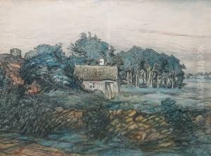 A Landscape Near Wasberg by Nils Kreuger