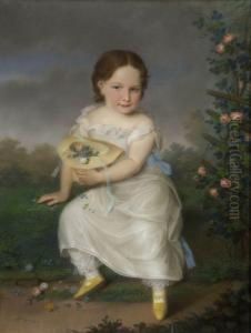 Madchenbildnis by Johann Lorenz Kreul