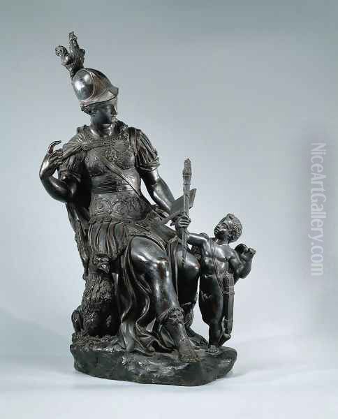 Minerva and Cupid - view 1